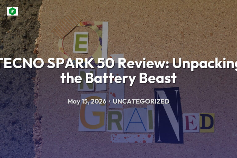 TECNO SPARK 50 Review: Unpacking the Battery Beast – Uncategorized | SYSTEM 14