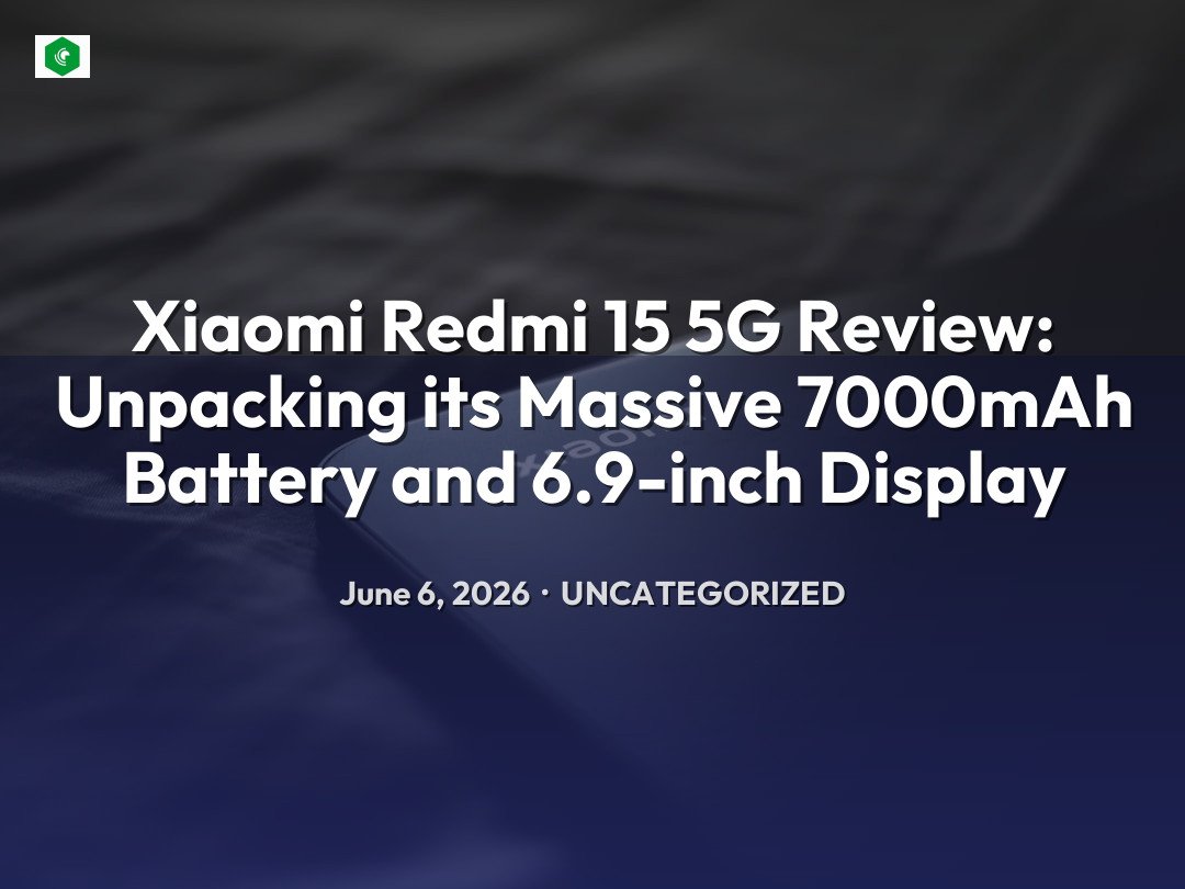 Xiaomi Redmi 15 5G Review: Unpacking its Massive 7000mAh Battery an… – Uncategorized | SYSTEM 14
